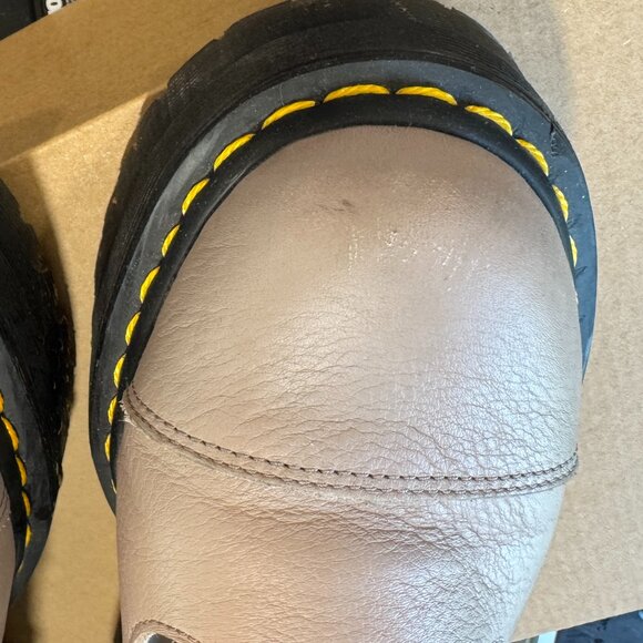 Leather Platform T-Bar Dr. Martens - Picture 5 of 9